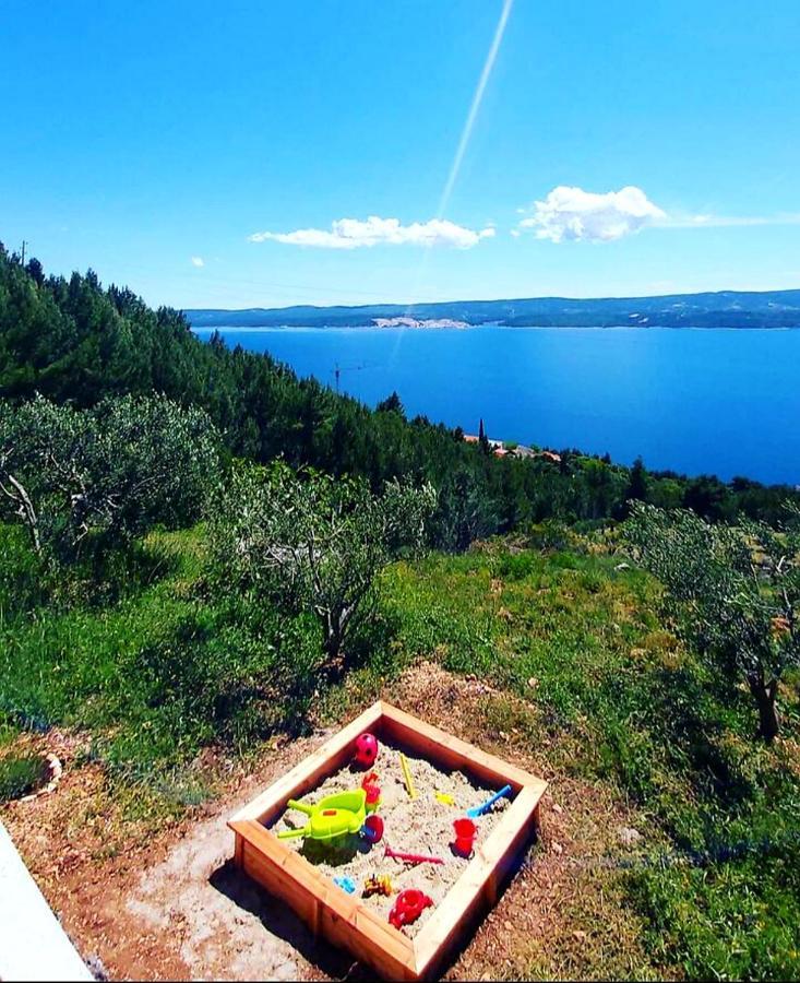 Bella Vista With Jacuzzi 1 Villa Omis Exterior photo