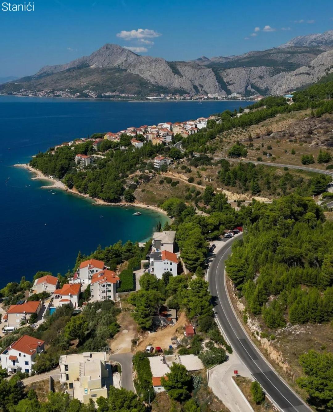 Bella Vista With Jacuzzi 1 Villa Omis Exterior photo